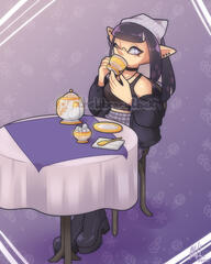 "Amaya" illustrated by me. Character belongs to PsandaBear.