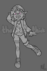 "Anne" illustrated by me. Character belongs to kaizoku-tako.