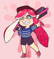 &quot;Jill&quot; illustrated by me. Character belongs to zuga.
